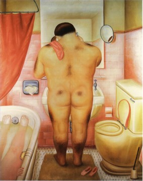 fernando vii Ölbilder verkaufen - Hommage an Bonnard 2 Fernando Botero